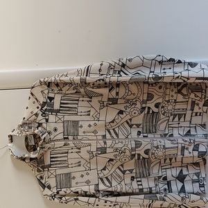 Jacket, Chico's  Spa , size 0, tan and black,zipper.